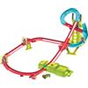 Hot Wheels HPC07 - Set di tracking hot Wheels Neon Race Multi Race, 1 pezzo per auto, acceleratore motorizzato, gioco con una o più auto, deposito giocattoli, HPC07