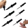 MIFKLMV Coltello Pugnale a Scomparsa, 6PcsPugnale Giocattolo,Halloween plastica retrattile coltello falso pugnale puntello trucco,Coltello Finto Divertente Bambini Adulti Scherzo Parodia Falso Coltello Trucco