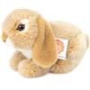 Hermann Teddy Teddy Hermann 93727 Coniglio ariete beige 18 cm, peluche | Peluche premium particolarmente morbido, finitura curata, da 18 mesi, lavabile, imbottitura in poliestere riciclato