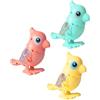 Yardwe 3 Pezzi Giocattoli a Molla Pappagallo in Plastica per Bambini | Meccanismo a Carica Manuale, Home Decoration e Party , Adatti a Toddler e Kids Colore Casuale