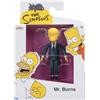 Jakks Pacific The Simpsons - Statuetta Mr. Burns - Statuetta articolata, 6,3 cm
