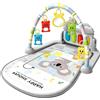 Nuyhadds Piano Kick And Play Per Bambini: Tappetino Per Attività Sensoriali, Giocatt | Pianoforte per bambini, calci e gioca, tappetino per attività per bambini, palestra di sensoriale per gattonare il sonn