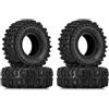 INJORA Pneumatici Cling-On 37×14mm 0.7 per Axial SCX30 1/30 (T7022)