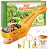 Vorth Kit cattura insetti per bambini con microscopio, arancione | STEM - Microscopio per bambini, giocattolo per esterni, con lente d'ingrandimento, pinzette e scatola per insetti