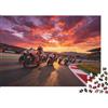 DAFUfbw Motorcycle Racing Jigsaw Puzzle 1000 Pezzi Riciclabile Material Moto Grid Puzzle per Adulti Accessori per il Tempo di Gioco in Famiglia Interessante Gioco in Famiglia per Donne 52x38cm/1000 Pezzi