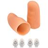 JTMM Lampada da dito a LED (2 confezioni / 4 pezzi) Pollici Luce + Chiodo attraverso il dito con bendaggio, Magic Light up Finger Trucco magico, Finger falso, Strumento giocattolo scherzo per Halloween