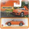 Matchbox - 2019 Volkswagen Beetle Convertible - MBX 14/100 - HFR73 - Short Card - Superfast Lesney - VW Cabriolet - arancione - Mattel 2022