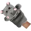 Hemobllo Marionetta a Mano Ippopotamo in Peluche 1 Pezzo, per Ragazzo Ragazza | Pp Cotton, Simulazione Divertente, Accessorio per Gioco di Ruolo e Narrazione, Adatta a Attività Immaginative