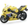 HTC move HTC Moto Street Bike Suzuki GSX-R600 Giallo 1/18°