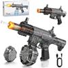 Cossify Pistola ad acqua per bambini e adulti, grande capacità, super soaker, portata di 15 m, giocattolo per ragazze e ragazzi, estate, giocattolo da spiaggia (nero)