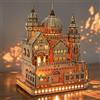 Cuteefun Puzzle 3D in Legno - Modello di Castello con Cupola[255 Pcs] - Modellismo da Costruire Adulti, Regali Artigianali e Decorazioni, Idea Regalo per Compleanni, Natale