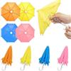WEITAPYT 4 PCS Ombrello In Miniatura, Ombrello Casa Delle Bambole, Accessori Casa Delle Bambole, Adatto per La Decorazione Della Casas Delles Bamboles per Bambini, Oggetti di Scena per La Fotografia