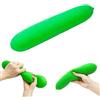 Henjunu XXL Anti-Stress Squeeze Cetriolo, Cetriolo Squishy, Giocattolo Antistress | Fidget Giocattolo, Perfetto per Casa, Ufficio e Viaggi, Alleviare lo Stress e l'Ansia in Modo Divertente
