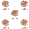 Paowsietiviity 5 set Realistico 1/35 Miniatura Rosso Mattone Modello per Sabbia Tavolo Costruzione 1.1X0.6cm