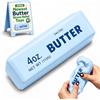 Usper Crunchy Butter Squishy, Burro Squishy Crunchy Palline Slow Rising | Antistress Realistico Asmr e Carino Stress Ball Squisci Sensoriale Croccante e Dalla Consistenza Piacevole per Adulti