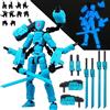 FANCYWUXI T13, set di action figure 3D, multiarticolazioni stampate in titanio, 13 action figure, Lucky 13 robot
