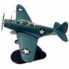 KiBcsLic Modellino TBD-1 Devastator T-3 Altamente Dettagliato Modellino Aerosilurante TBD Devastator Aereo Militare Americano in 1/72 per Collezionisti