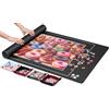 ZOYIDOUX Tappeto puzzle 1500 pezzi - Superficie liscia in poliestere, base antiscivolo in gomma, rotolo di schiuma, 6 vassoi di classificazione e borsa per il trasporto, Protezione efficace dei puzzle