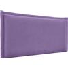DHOME Testiera Imbottita in Tessuto Aqualine con Bordino da Parete Fonoassorbente Acustica Testata Letto per Camera Moderna di Tendenza (Lilla, 4cm Sp., 70cm Alt., 105cm)