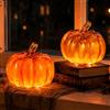 Fancysky 2 Pezzi Decorazione Zucca LED, Decorazione Zucca di Halloween, Luminosa Lanterne Zucche, Halloween Zucche LED