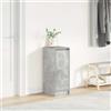 Generico Scarpiera Grigio Cemento 29,5x34x76 cm in Legno Multistrato,Scarpiere e Organizer per Scarpe,861862