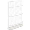 Aymzbd Portaombrelli da Ingresso a Muro, Bianco, Grande | Metallo resistente | ferro | plastica | design ventilato | drenaggio to | per ombrelli lunghi | per casa e ufficio