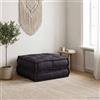 zylophax Divano Componibile Antracite in Tessuto 70x70x36 cm con Imbottitura Morbida e Comfort Ergonomico, Modulare e Versatile per Interno, Esterno, Ufficio, Giardino