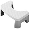 PIXZCSA Curvatura adatta dello sgabello per WC per bagno Sgabelli,bianco | per adulti Sgabello piccolo per integrato