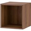 IKEA Armadietto EKET, 35 x 35 x 35 cm, effetto noce marrone