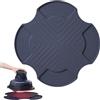 Zuuyye Sottobicchieri in Silicone Resistenti al Calore e Antiscivolo e paraspruzzi per friggitrice ad Aria Portatile Ninja CRISPi 3,8L 4-in-1 FN101EUGY, Come Accessorio per la Crispi Air Fryer.