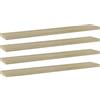 vidaXL Ripiani per Libreria 4pz Rovere Sonoma 60x10x1,5cm Multistrato