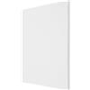 MERRYHAPY Piastrella Ceramica Bianca 15X15 CM per Pittura Fai da Te e Graffiti, Materiale Porcellana per Progetti di Artigianato e Decorazione Interni