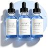 Velaphire GHK-Cu Siero al Rame Peptide con Acido Ialuronico, Anti-Età Idratante per Pelli Secche e Opache, Cura Quotidiana Leggera (3pcs)