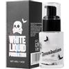 Generico Fondotinta Bianco Goth 40ml Correttore Pittura Bianco Coprente Totale | Fondotinta a Copertura Totale Per Halloween Cosplay Palcoscenico Casa Stregata Carnevale Festival Festa Mascherata