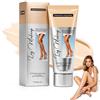 AONAT Make Up Gambe Waterproof, Correttore Corpo ad Alta Coprenza per Gambe, Trucco Corpo e Gambes Resistente all'Acqua, Lunga Tenuta, Correttore Copertura Totale per Pelle Perfetta (Marrone chiaro)