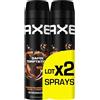 AXE Dark Temptation - Deodorante spray uomo cioccolato, 48 ore, 2 x 200 ml