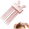 Gjjuxt Pettine Sollevatore Radici Wireless, Clip Volume Capelli Riscaldata | Fermagli Capelli Volume Elettrici Ricaricabili USB, Pettine Sollevatore Per Radici Con 2 Impostazioni Di Calore Per Volumi