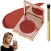 Cazvok Dermocosmetic CC Cream Occhiaie, CC Undereye Corrector, Illuminante Sotto Gli Occhi, Corregge Le Occhiaie E Ammorbidisce Le Linee Sottili, Idratazione A Lunga Durata Leggero (Red)