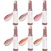 BASTOUR 6 pezzi Ombretto Stick Ombretto Occhi Eyeshadow Stick Eyelumiere Ombretto in Sticks Illuminante Glitter Eyeshadow Shimmer Ombretti Ombrettos a due colori Halloween Makeup, Impermeabile, Lunga Durata