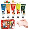 SEMINISMAR 5PCS Mini Crema per Natale,Cerioll Crema Mani Set,Set Crema Mani,Mini Natale CremaMani,MiniSet DiCrema per Le Mani,CremaMani Idratante perNatale,Set RegaloCrema per Le Mani,30g