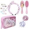 CERDÁ LIFE'S LITTLE MOMENTS - Set Accesorios Pelo Niña de 8 Piezas de Princesas Disney - Licencia Oficial Disney