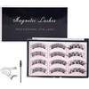 XFSRG 12 Pezzi Ciglia Finte Magnetiche Kit senza Colla con Applicatore Ciglia Finte Magnetiche Naturali Riutilizzabili (B)
