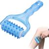XOPLAN Rullo Massaggiatore Muscolare a Y, Massaggiatore Manuale per Gambe, Braccia e Collo, Rullo per Massaggio Anticellulite e Drenante per Sollievo Muscolare e Fitness, Design Ergonomico, Blu
