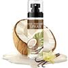 TUOSHITONG Olio di cocco per capelli secchi, danneggiati e crespi - Spray per capelli alla vaniglia da donna, delicato profumo, anti-crespo e cura, protezione dal calore, ad asciugatura rapida, formula leggera