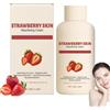 JIAOY Strawberry Skin Resurfacing Cream, crema per il rinnovamento della pelle alla fragola, crema per il corpo per il trattamento delle gambe, lozione idratante antirughe, leviga braccia e gambe (1 pezzi)