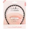 Invisibobble cerchietto nero Hairhalo True Dark I cerchietto chic per Donna e uomo I Fascia con forma adattabile I Tenuta forte e comfortevole