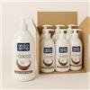 Generico Sapone Liquido Idratante al Latte di Cocco - 6 Pezzi da 1 Litro per Neutroderma Neutro Derma