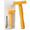 Razorine Rasoio RAZORINE CLASSIC YELLOW BUTTERSCOTCH guardia chiusa closed comb Made in Italy