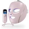 Shark CryoGlow - Maschera a LED con raffreddamento sotto gli occhi | & Riparazione imperfezioni, LED rosso e blu, terapia della luce a infrarossi, USB-C, telecomando, custodia