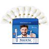 Beauty7 Kit per Ceretta al Naso, 10 Bastoncini di Cera di Ricambio per Depilazione del Naso, Bastoncini di Cera Preconfezionati per Rimozione del Cerume, Sicura e Naturale, Rapida e Indolore